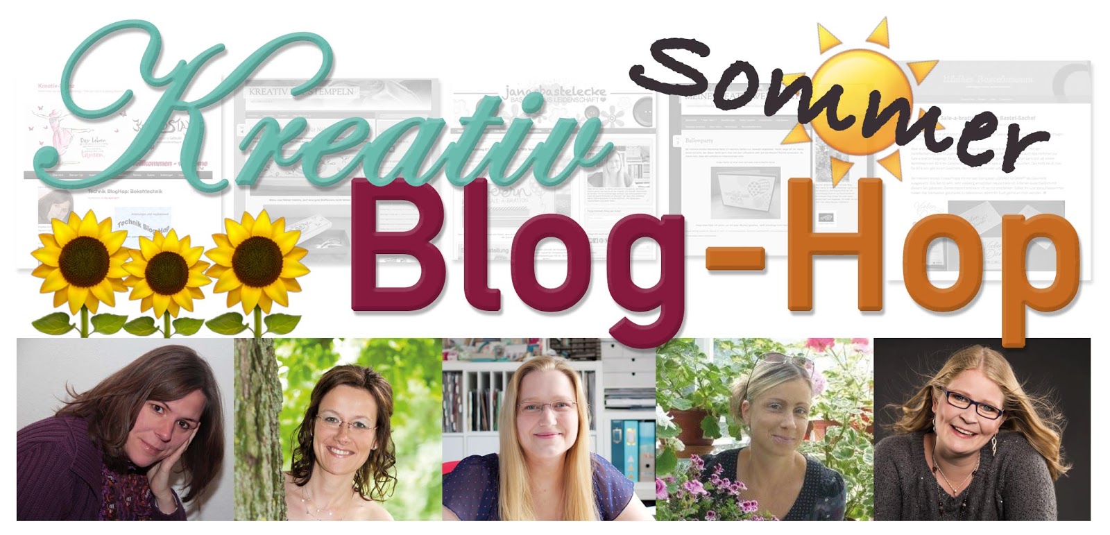 Kreativ Blog-Hop zum Thema Sommer