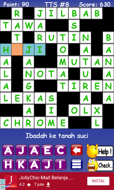 Jawaban Tts Level 12 Ilmusosial Id