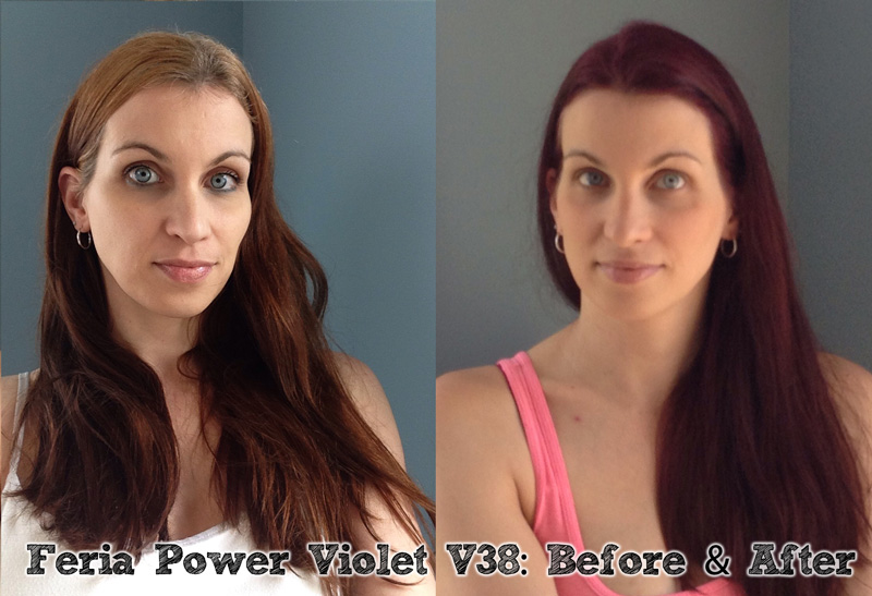 Feria Power Violet V38 Before After It Keeps Getting Better