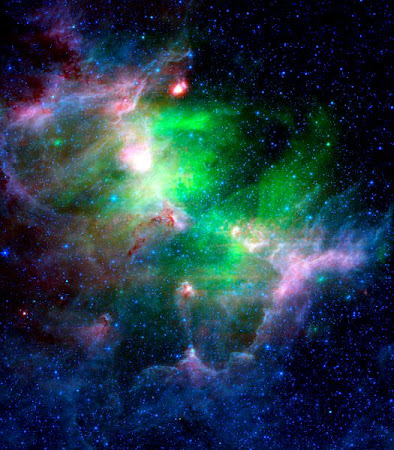 The Eagle Nebula in Infrared