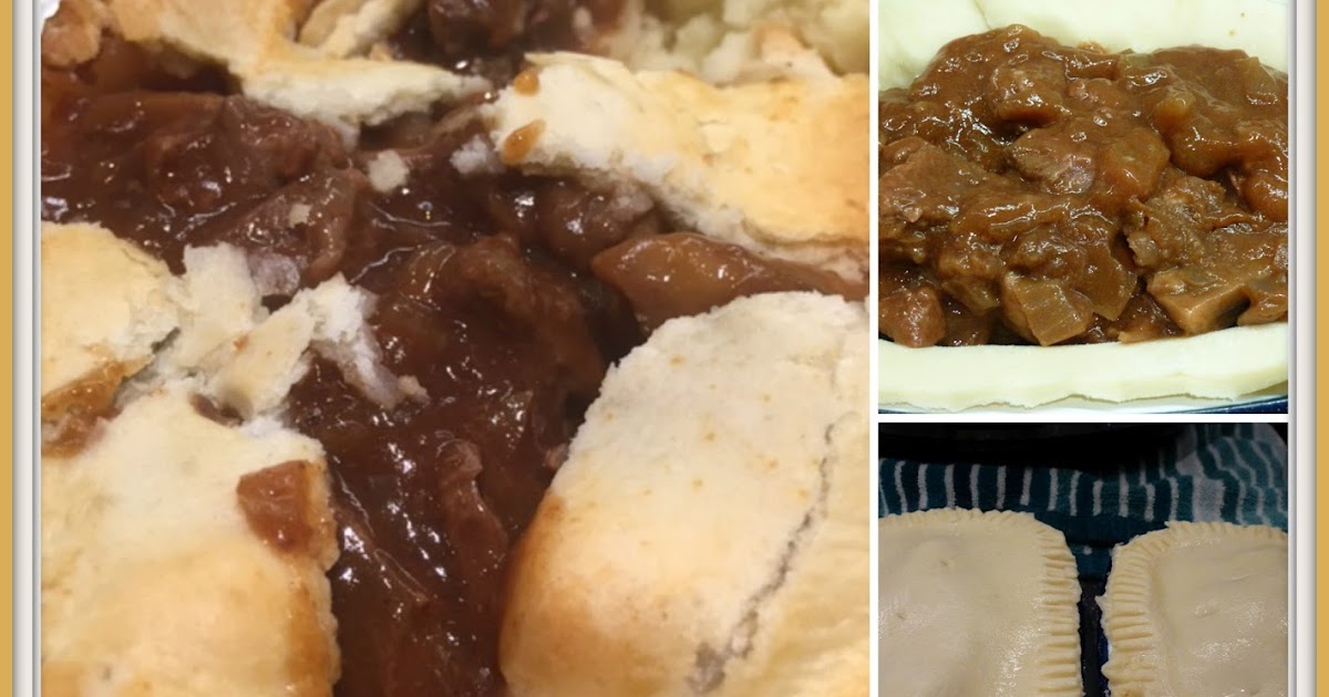 Slow Cooker Beef and Mushroom Pie