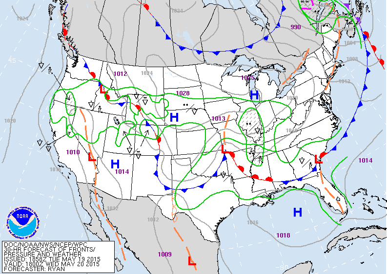 MWN Blog A weather pattern typical of Memphis in May!