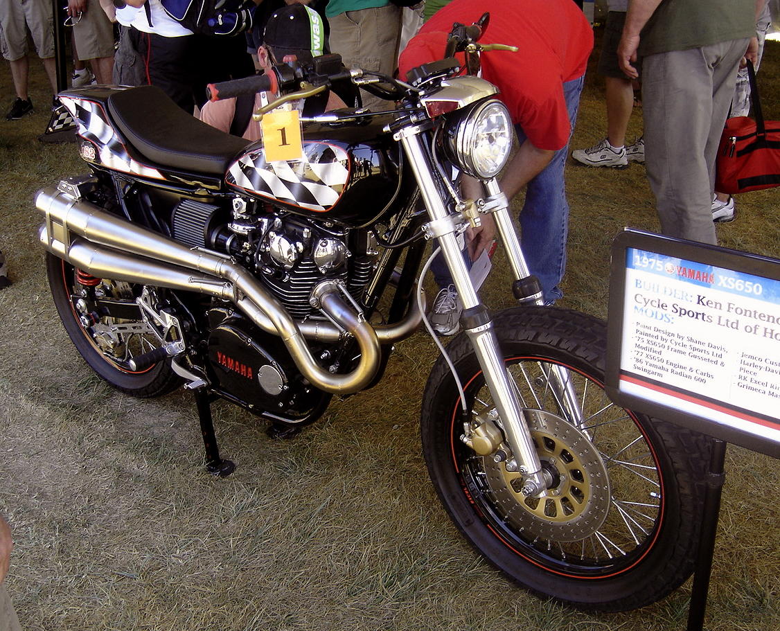 Stu's Shots R Us AMA Flat Track 'Trip Down Memory Lane' & Yamaha XS650