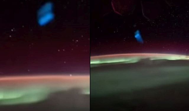 NASA accidentally filmed Blue Object and UFOs when ISS flew over Aurora Australis  Nasa%2Biss%2Bufo%2Bblue%2Bobject%2BAurora%2BAustralis%2B%25281%2529