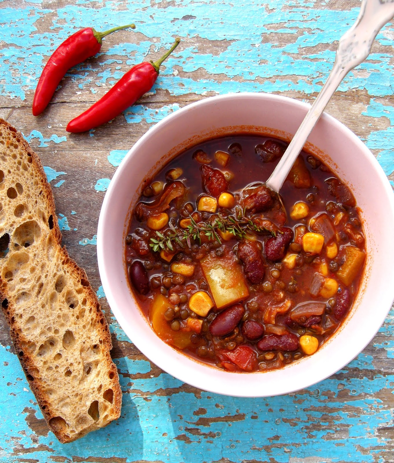 *BEAUTIFUL DAYS* *CHILI SIN CARNE*