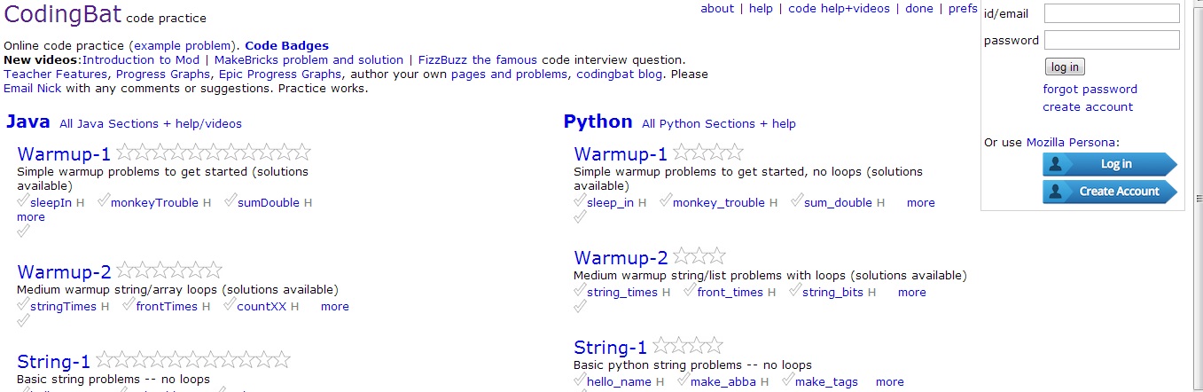 All about technology: Sites to Improve Programming Skills