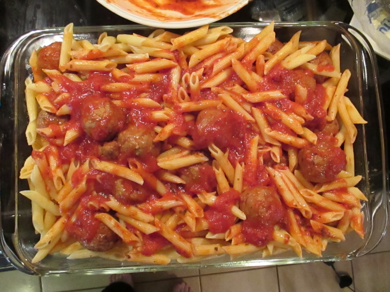 Finding What I Love Recipe Penne Meatball Casserole