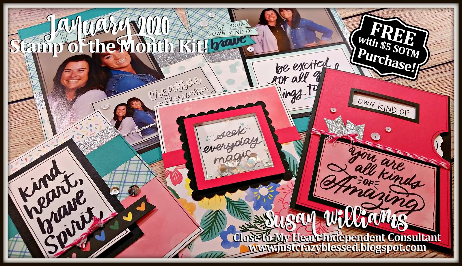 January 2020 Stamp of the Month Workshop!