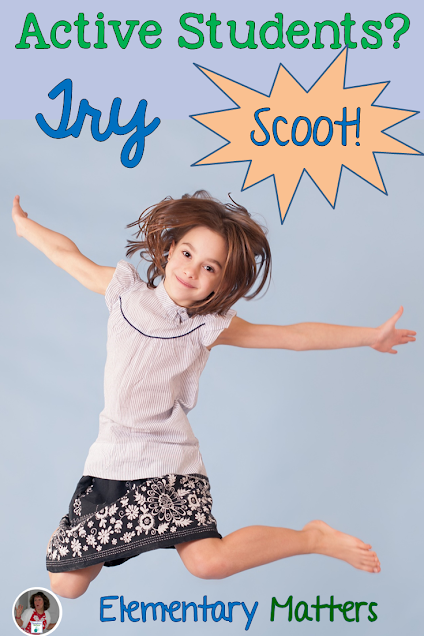 Active Students? Try Scoot! The game, Scoot, can be played a number of ways for a variety of reasons. Here are the basics of the game, a few suggestions, and a freebie!