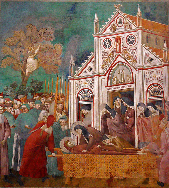 Lezioni di Storia dell'Arte Il Gotico Pittura GIOTTO, Storie di San Francesco. Assisi Lezioni di Storia dell'Arte Il Gotico Pittura GIOTTO, Storie di San Francesco. Assisi