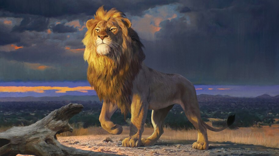 Simba The Lion King Movie 2019 4K Wallpaper #