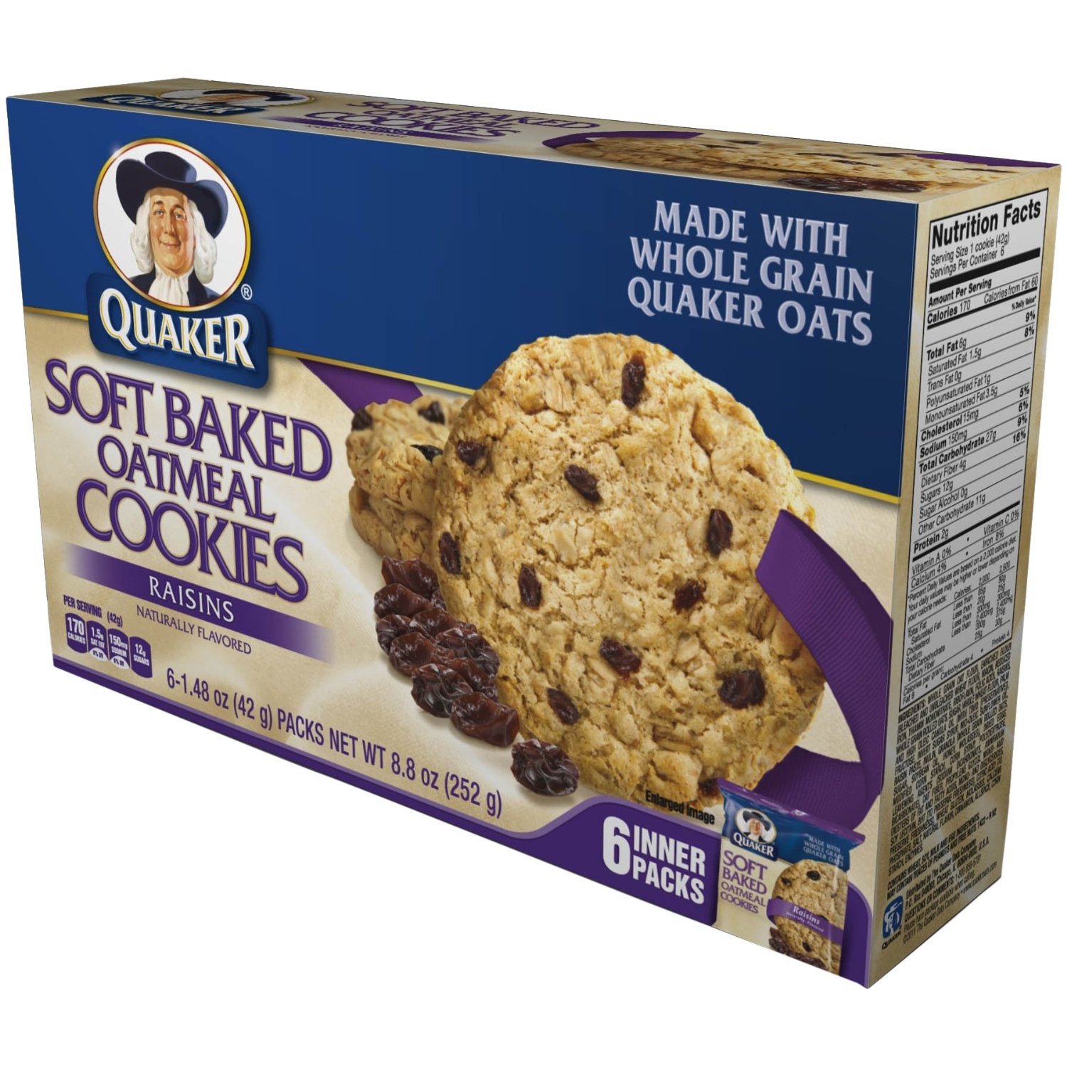 30, Flirty, and Thriving Quaker Soft Baked Oatmeal Cookies