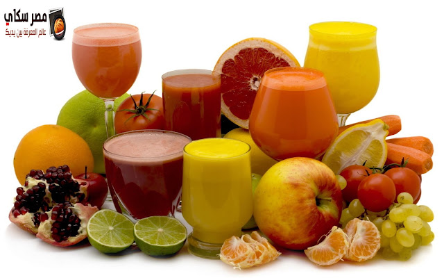 3 أنواع من العصائر لشهر رمضان الكريم بالصور Types of juices