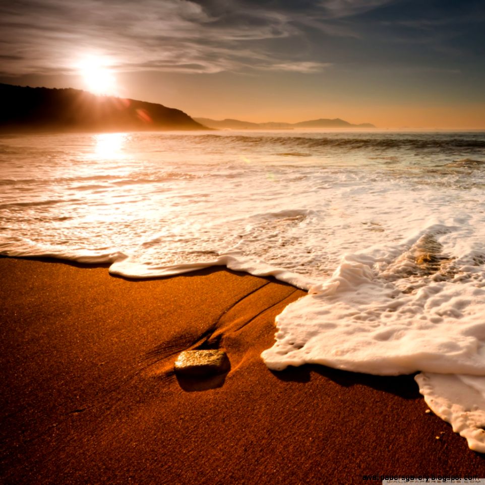 Beach Waves HD desktop wallpaper  High Definition  Fullscreen