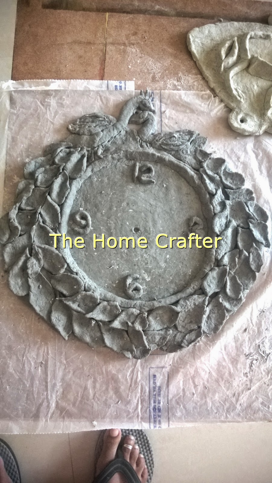 The Home Crafter Paper Mache Clay/Dough How to DIY