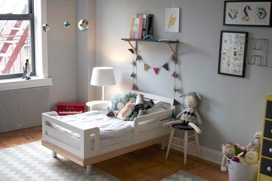 the boo and the boy: eclectic kids' rooms