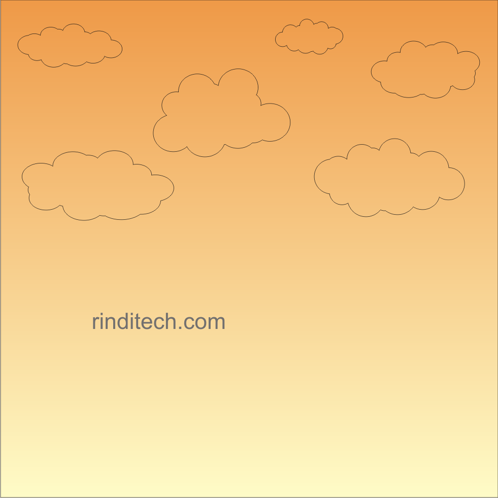 Cara Membuat Langit Awan Lucu Di Coreldraw Step By Step Rindi Tech