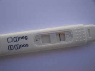 Teste de gravidez negativo