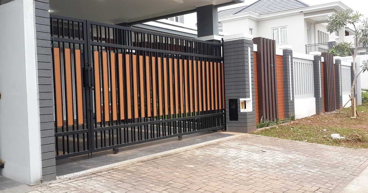 55+ Desain Pagar Lipat Minimalis, Ide Terpopuler!