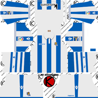Real Sociedad 2018/19 Kit - Dream League Soccer Kits