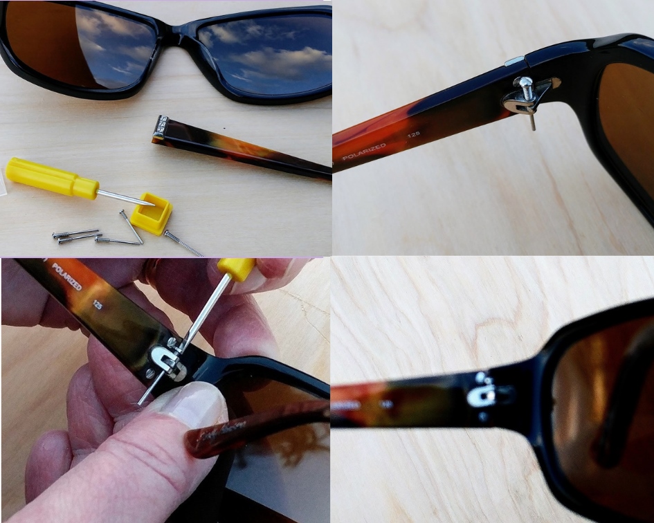 Easy Sunglasses hack to replace lost screws My WAHM Plan