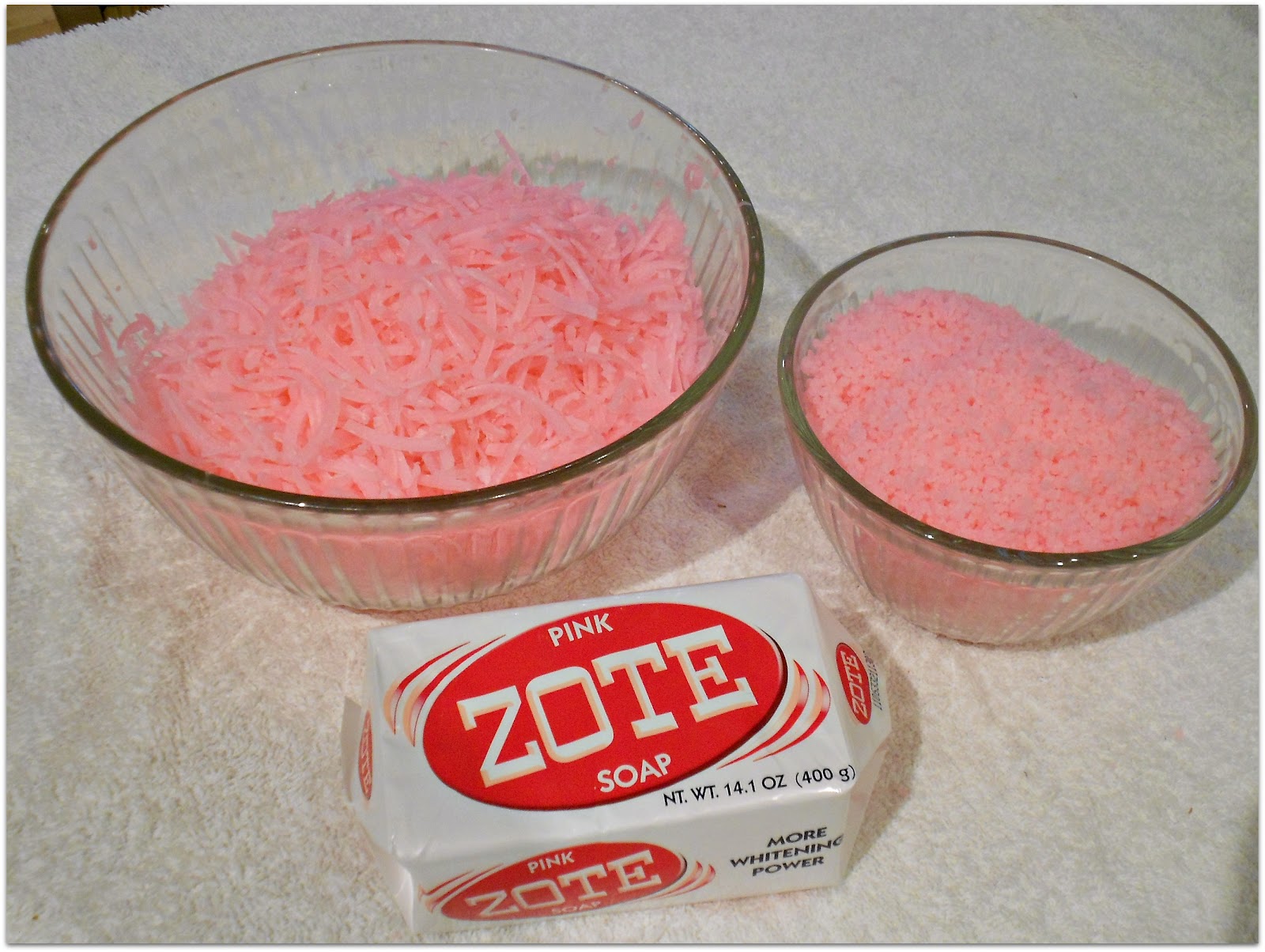 Getting Raw DIY "Green" Laundry Detergent