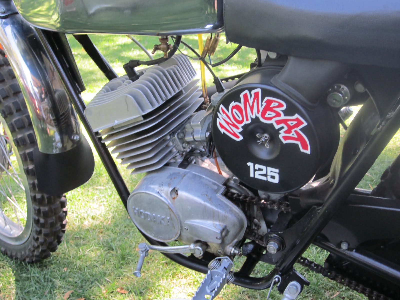 OldMotoDude: 1972 Hodaka Wombat 125 -- Show N Shine for Hunger