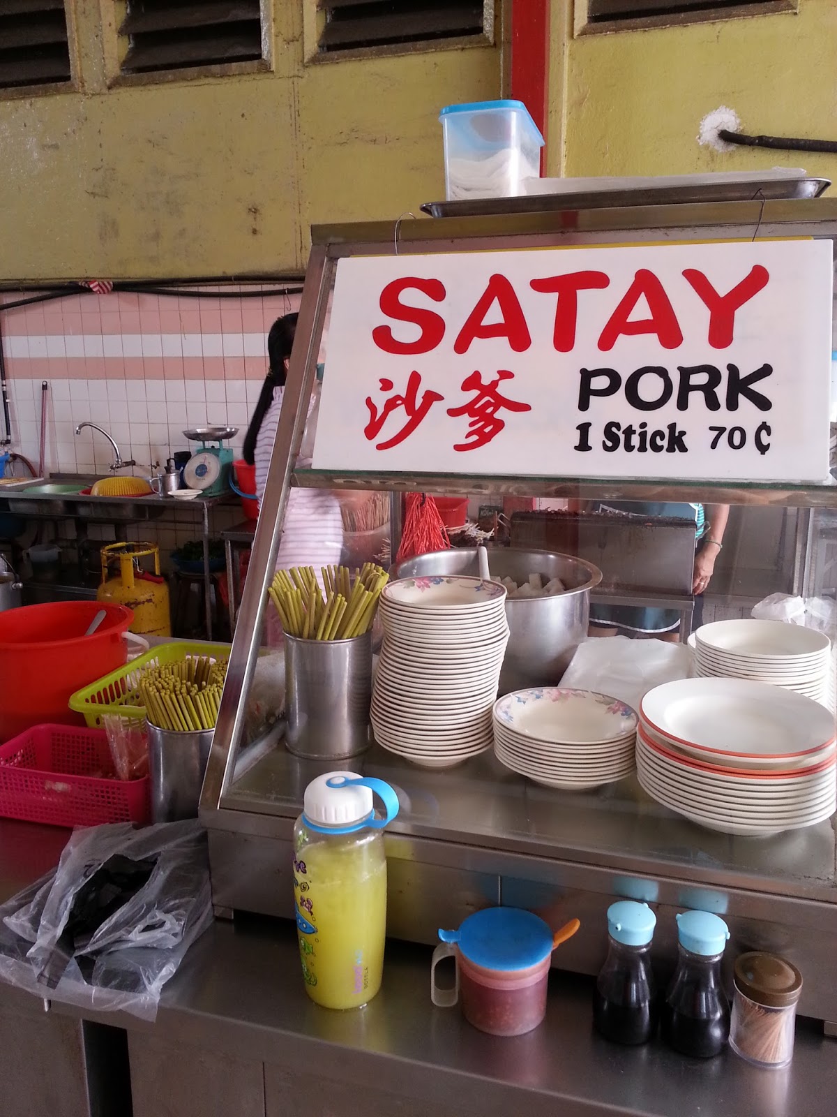 Malaysia Food Blog Kuching Based Best Pork Satay In