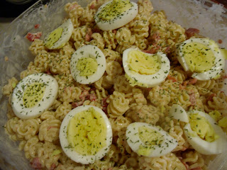 Pasta Salad for a barbecue