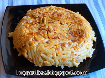 Tortilla de macarrones