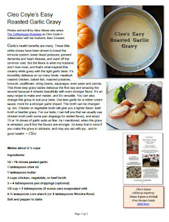 http://www.coffeehousemystery.com/userfiles/file/Roasted-Garlic-Gravy-Cleo-Coyle.pdf