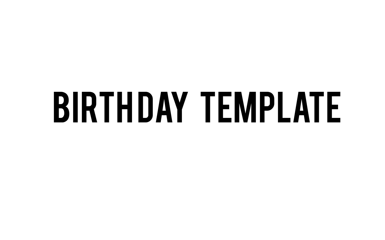 Download Template After Effect Slide Happy Birthday Gratis (FREE