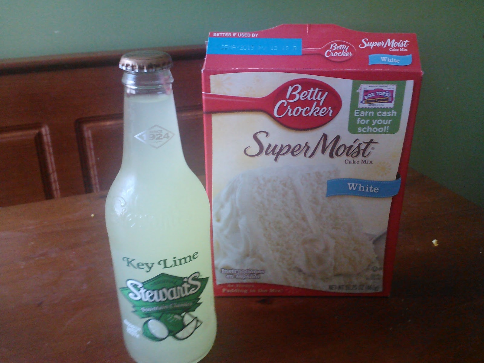 Athena Bee's Key Lime Soda Pop Cake