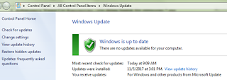 windows up to date