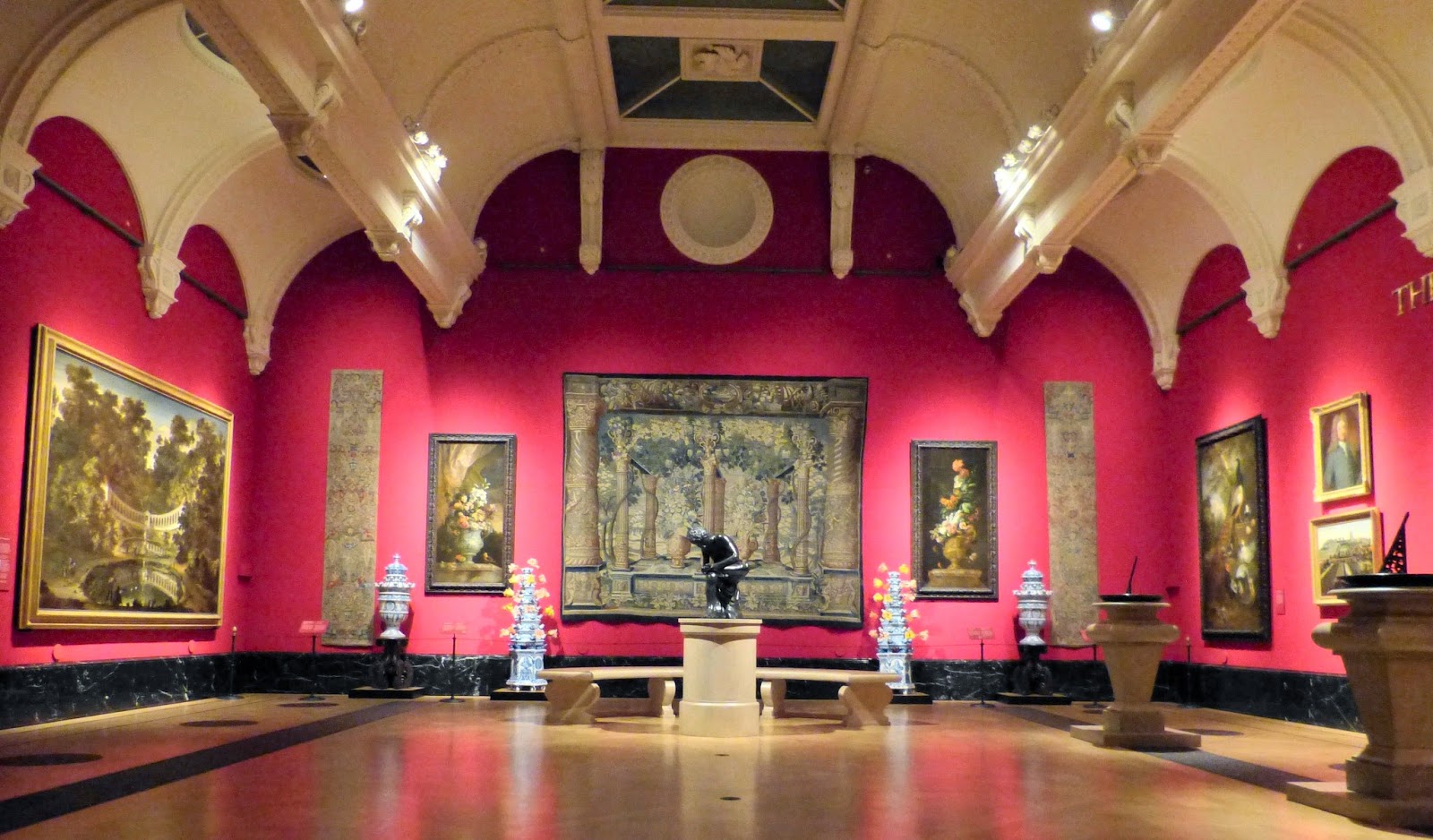 The Baroque Garden exhibition room