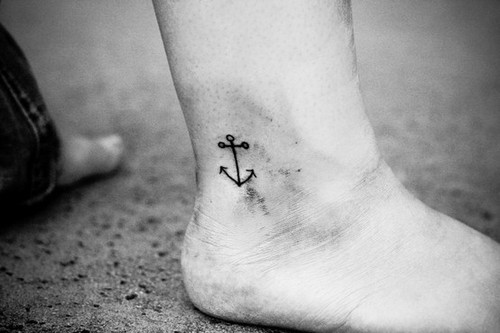 Anchor Ankle Tattoo | Life Style Pics