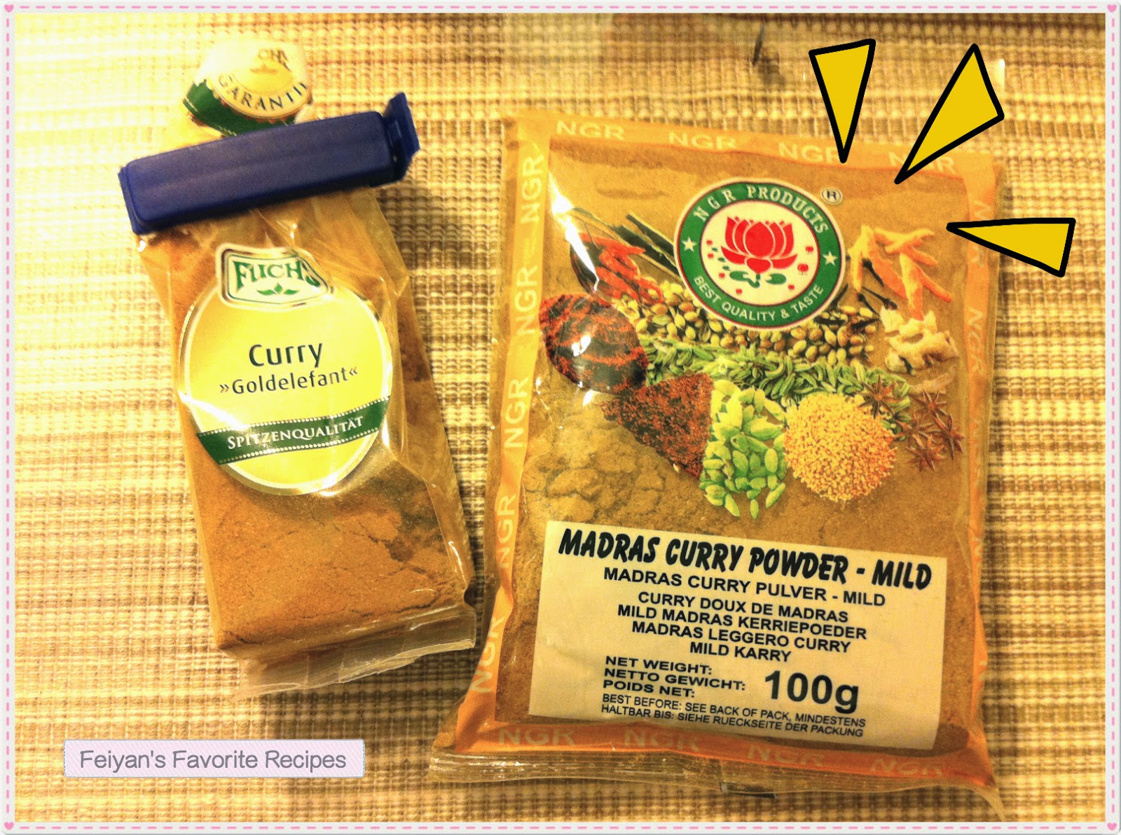 Feiyan's Favorite Recipes Homemade Japanese Curry Block und Curry Rice