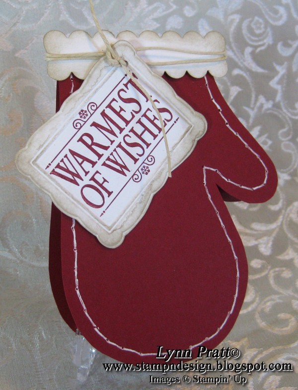 Stamp-n-Design: Mitten Card- FREE Template!