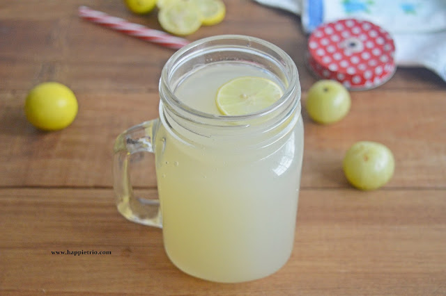 Gooseberry Lemonade Recipe | Amla Lemonade | Nellikai Juice