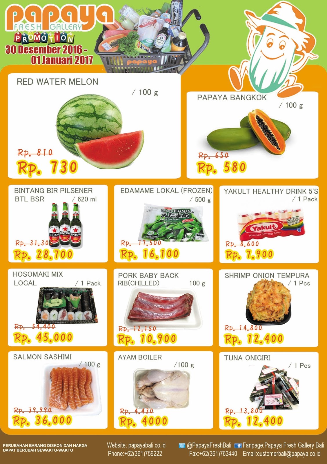 Papaya Fresh Gallery Bali