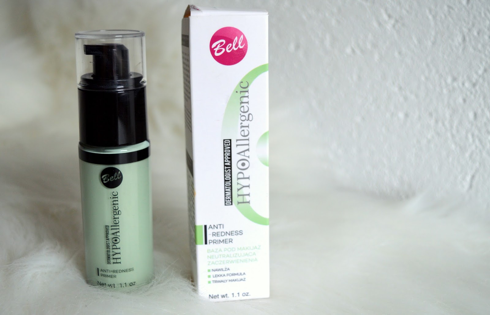 REVIEW BELL HYPOALLERGENIC ANTI REDNESS PRIMER CURVES IN COLORS