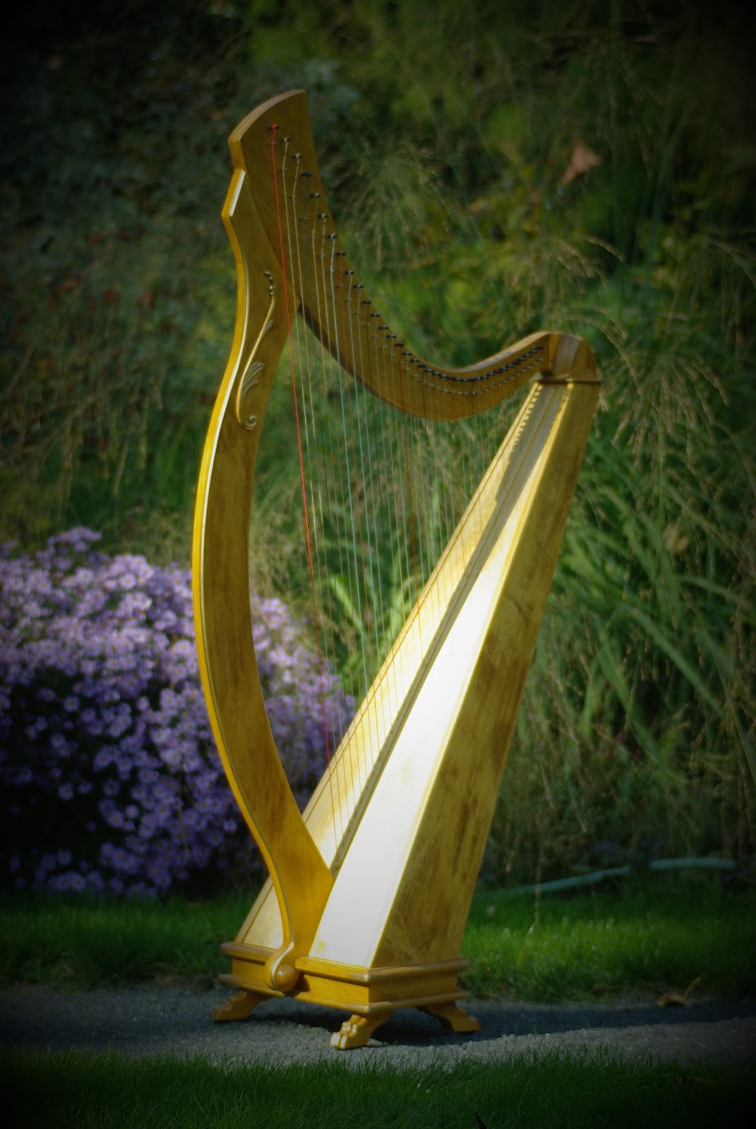 Center Stage Harps The Tara Harp