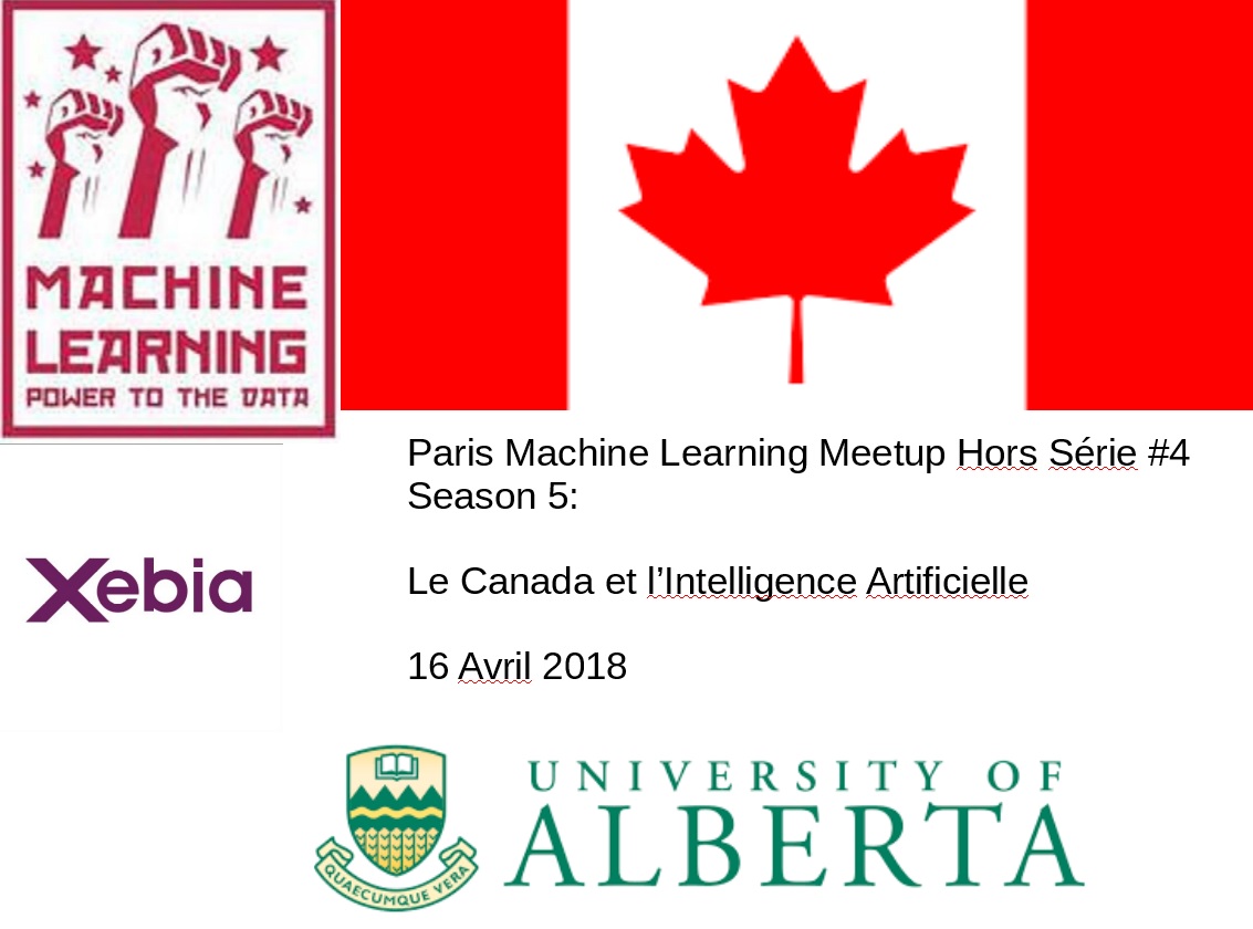 Nuit Blanche Ce soir/Today Paris Machine Learning Meetup Hors Série