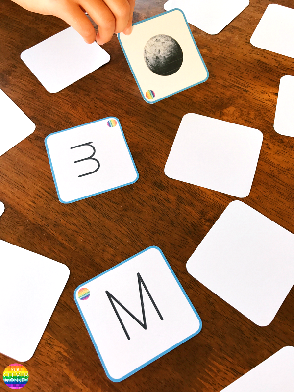 FREE Upper + Lowercase Letter Initial Sound Match Cards | you clever monkey