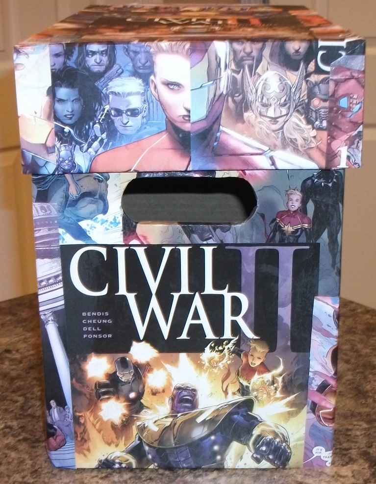 Kracalactaka Creations Comic Decoupage Blog Civil War II Comic