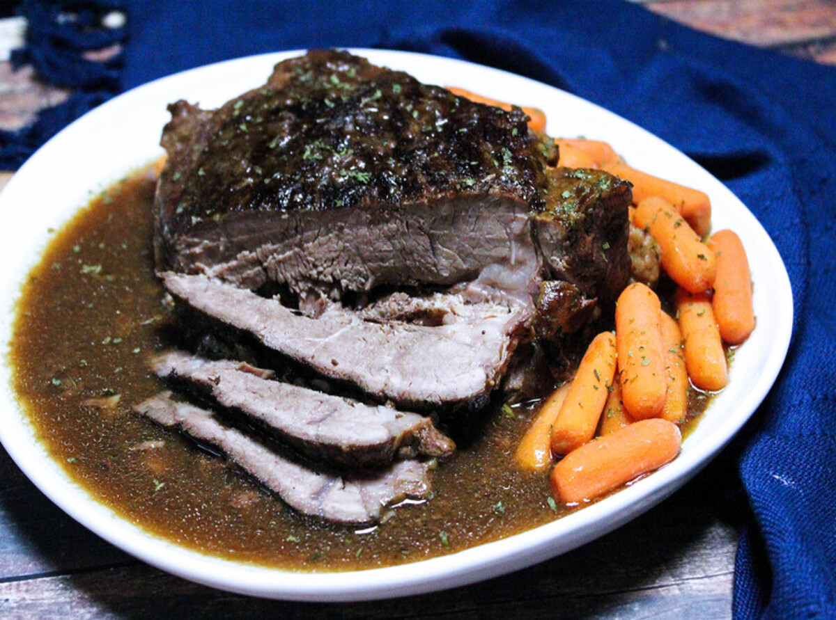 4 Ingredient Fix It and Forget It Chuck Roast
