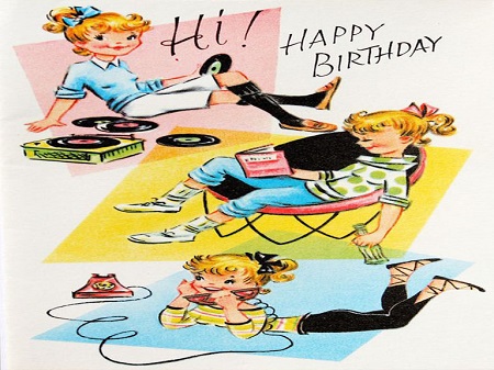 Happy Birthday Wishes Vintage Images