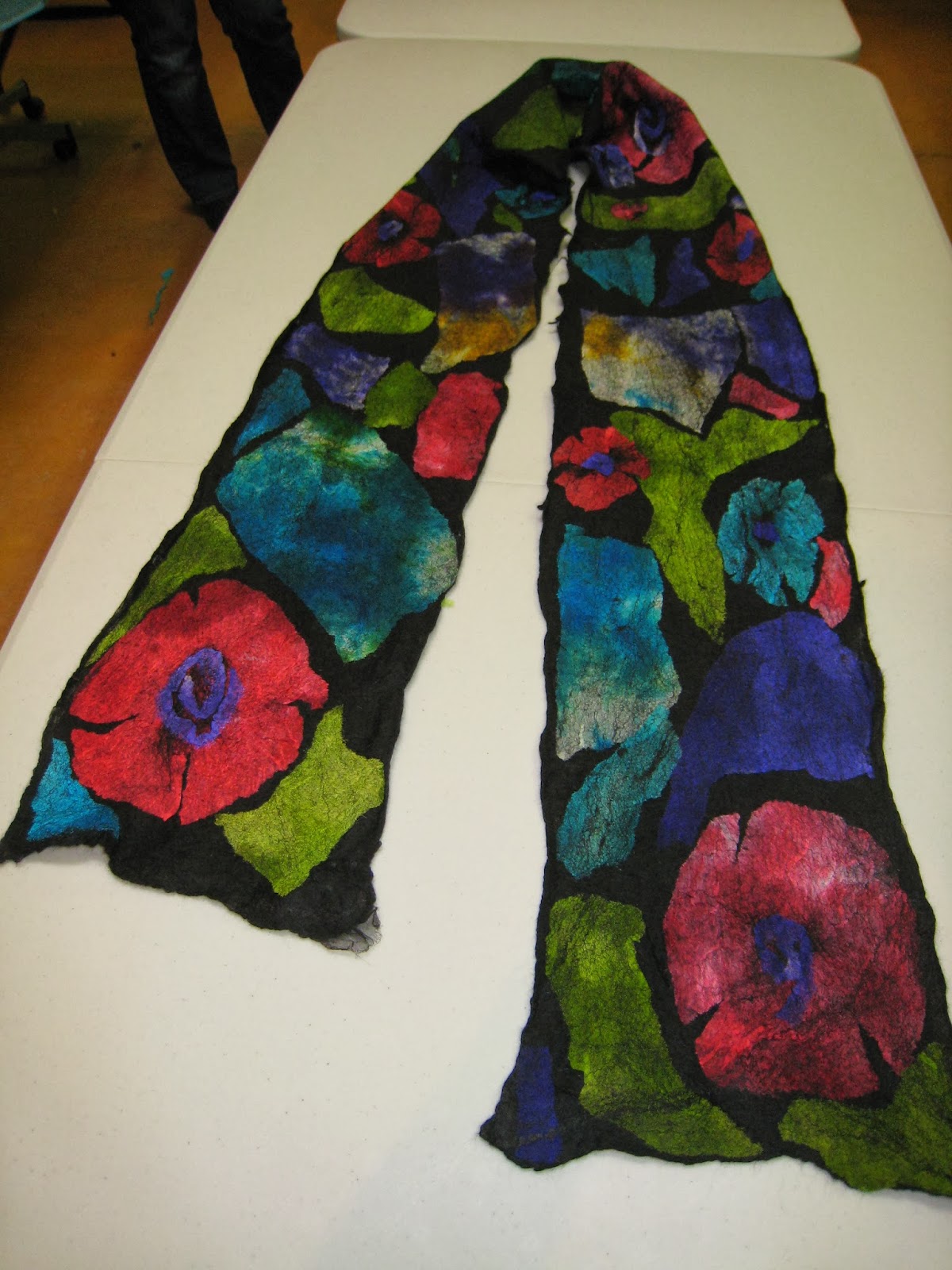 LARGE SQUARE SCARF MOSAIC MUSE main image 1
