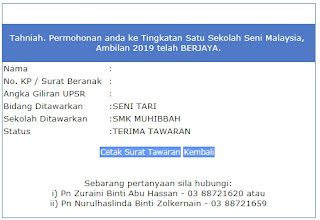 Surat Rayuan Tingkatan 6 2019 - Selangor t