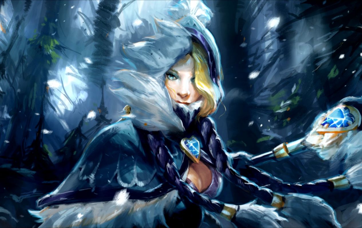 Dota 2 Snowdrop Wallpapers Hd Free Hd Wallpapers